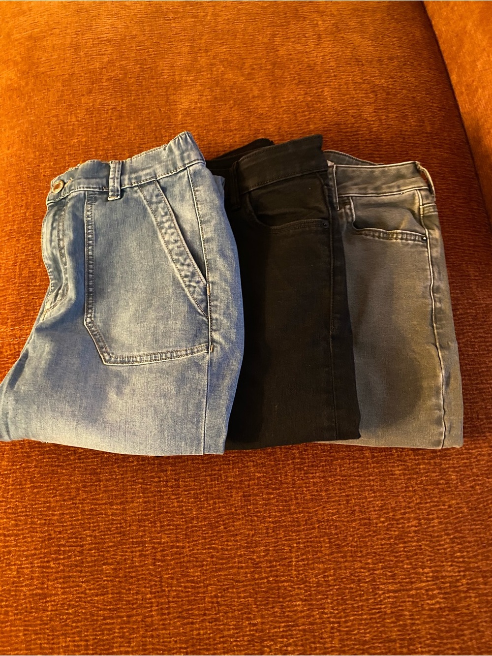 Women’s jeans pack - Light Blue, Black, Gray